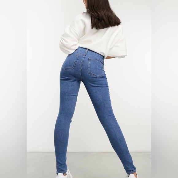 ASOS Denim Women’s Skinny Jeans Size 28 - Picture 2 of 8